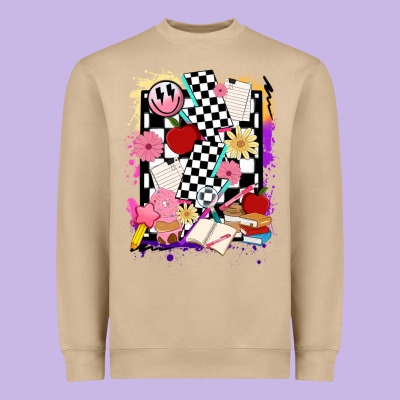 Teacher Heavyweight Sweatshirt Designed By Jahusdesignshop