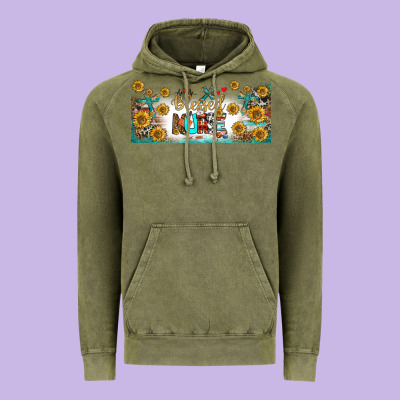 Blessed Nurse Libbey Glass Vintage Hoodie Designed By Bundleandbundleshop