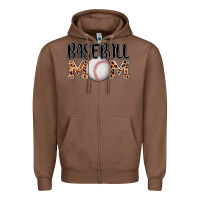 Chestnut baseball mom Zipper Hoodie - AdoDesignShop