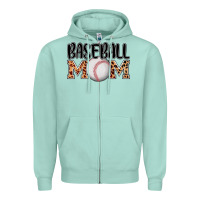 Seafoam baseball mom Zipper Hoodie - AdoDesignShop