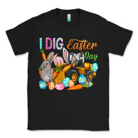 Black I dig Easter Day Classic Tee - HowdyJamesFarm