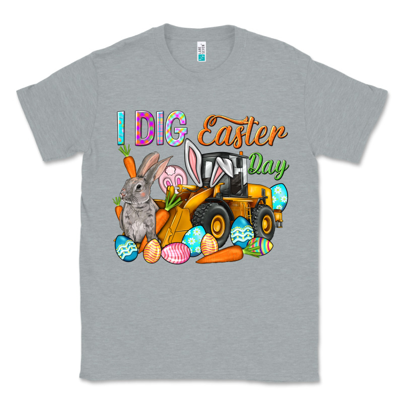 I Dig Easter Day Classic Tee by HowdyJamesFarm | Teevron