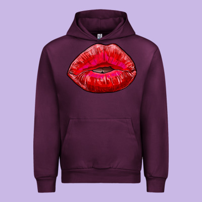 Kiss Urban Hoodie Designed By Ranaportraitstore
