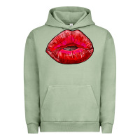 Pigment Oil Green kiss Urban Hoodie - RanaPortraitStore