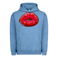 Pigment Pebble Blue kiss Urban Hoodie - RanaPortraitStore