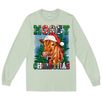 Matcha mooey christmas heifer Long Sleeve Tee - FaDigitalArtStudio