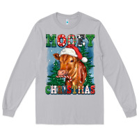 Moon Dust mooey christmas heifer Long Sleeve Tee - FaDigitalArtStudio