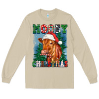 Mushroom mooey christmas heifer Long Sleeve Tee - FaDigitalArtStudio