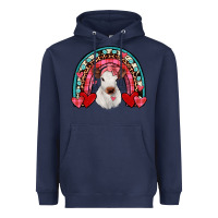 Navy valentines heifer rainbow Heavyweight Hoodie - JahusDesignShop