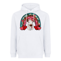 White valentines heifer rainbow Heavyweight Hoodie - JahusDesignShop