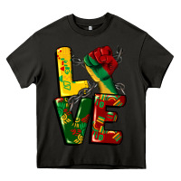Asphalt love juneteenth Heavy Core Tee - CowGirlArtShop