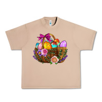 Burro Easter Eggs Hamper Urban Heavy Tee - BundleAndBundleShop