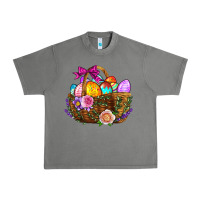 Tornado Easter Eggs Hamper Urban Heavy Tee - BundleAndBundleShop