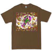 Cacao Mardi Gras with crab tumbler Premium Tee - HowdyJamesFarm