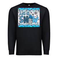 Black let it snow Premium Sweatshirt - JahusDesignShop