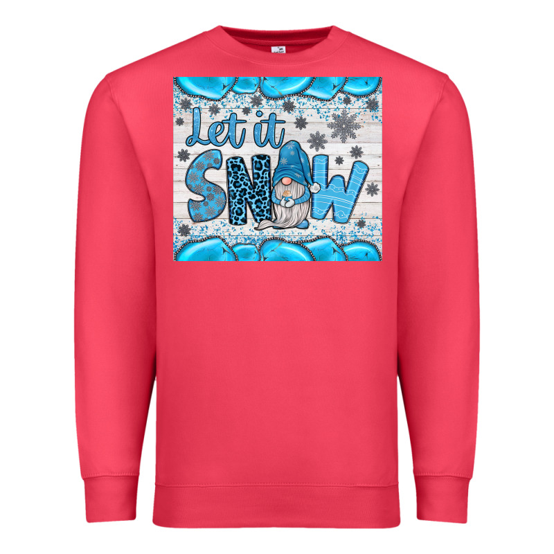 Let It Snow Premium Sweatshirt by JahusDesignShop | Teevron