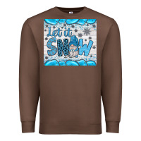 Chestnut let it snow Premium Sweatshirt - JahusDesignShop
