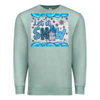 Seafoam let it snow Premium Sweatshirt - JahusDesignShop