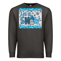 Smoke let it snow Premium Sweatshirt - JahusDesignShop