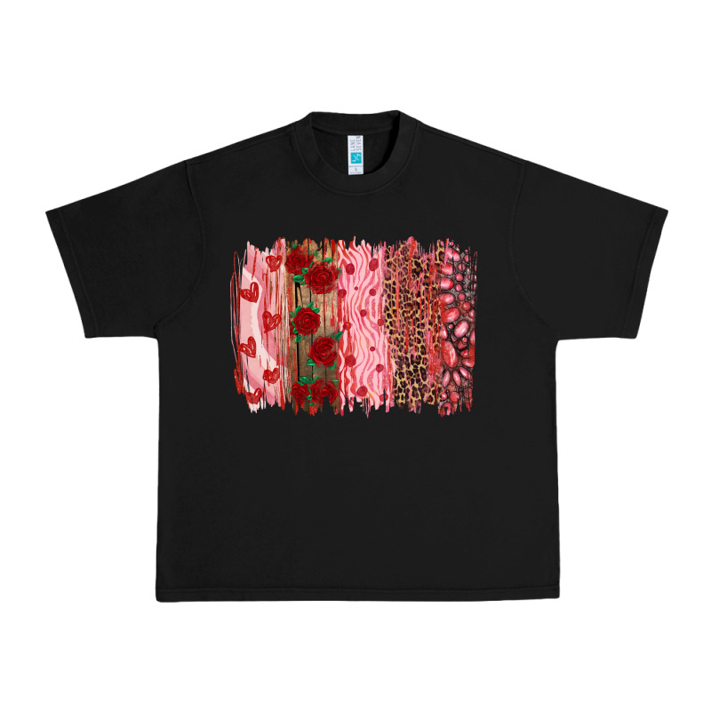 Valentine's Day Brushstrokes Urban Heavy Tee by RanaPortraitStore | Teevron