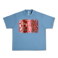 Pebble Blue valentine's day brushstrokes Urban Heavy Tee - RanaPortraitStore