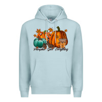 Blue Mist pumpkin spice everthing Premium Hoodie - RacoonDesign