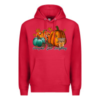 Cardinal pumpkin spice everthing Premium Hoodie - RacoonDesign