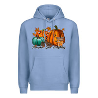 Colony Blue pumpkin spice everthing Premium Hoodie - RacoonDesign