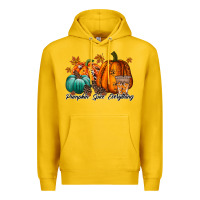 Lemon pumpkin spice everthing Premium Hoodie - RacoonDesign