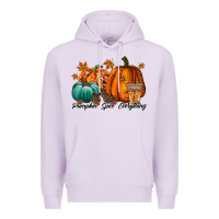 Lilac pumpkin spice everthing Premium Hoodie - RacoonDesign