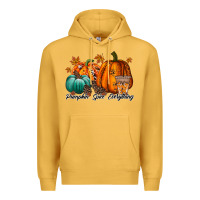 Mustard pumpkin spice everthing Premium Hoodie - RacoonDesign