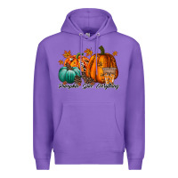 Purple pumpkin spice everthing Premium Hoodie - RacoonDesign