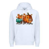 White pumpkin spice everthing Premium Hoodie - RacoonDesign