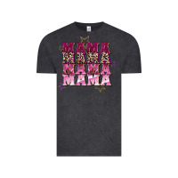Vintage Black Mama mama mama mama Mother's Day Vintage Tee - FaDigitalArtStudio