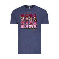 Vintage Denim Mama mama mama mama Mother's Day Vintage Tee - FaDigitalArtStudio
