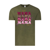 Vintage Olive Mama mama mama mama Mother's Day Vintage Tee - FaDigitalArtStudio