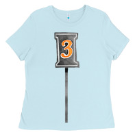 Baby Blue marker 3 chain fa element Ladies Tee - FaDigitalArtStudio