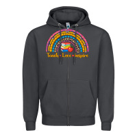 Smoke back to school rainbow teach love inspire Zipper Hoodie - AdoDesignShop