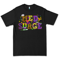 Black Mardi Gras Med Surge Premium Tee - HowdyJamesFarm