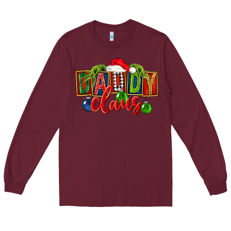 Christmas Daddy Claus Long Sleeve Tee by FaDigitalArtStudio | Teevron