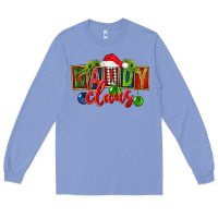 Colony Blue Christmas daddy Claus Long Sleeve Tee - FaDigitalArtStudio