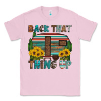 Bubblegum Pink back that thing up Classic Tee - Artiststas