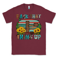 Burgundy back that thing up Classic Tee - Artiststas
