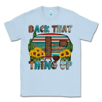 Dusty Blue back that thing up Classic Tee - Artiststas