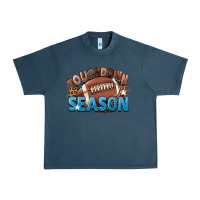 Midnight Navy touchdown season Urban Heavy Tee - FaDigitalArtStudio