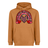 Meerkat valentines heart rainbow Heavyweight Hoodie - JahusDesignShop