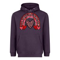 Plum valentines heart rainbow Heavyweight Hoodie - JahusDesignShop