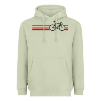 Matcha bike stripes Heavyweight Hoodie - artisFamous