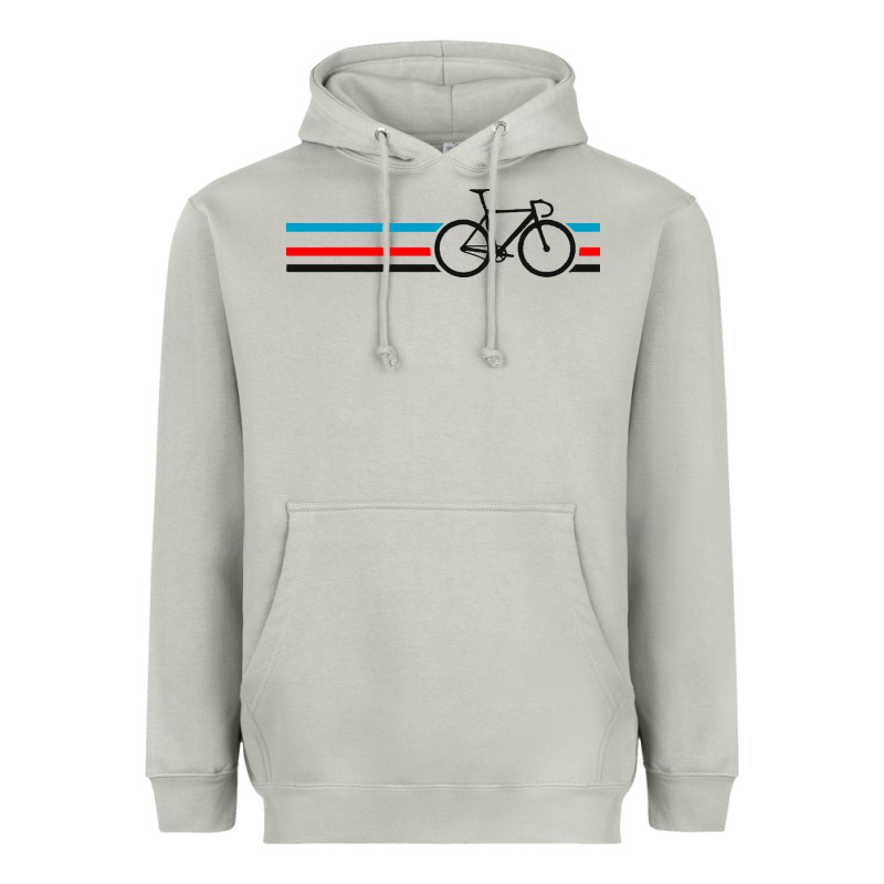 Bike Stripes Heavyweight Hoodie by artisFamous | Teevron