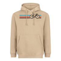 Mushroom bike stripes Heavyweight Hoodie - artisFamous
